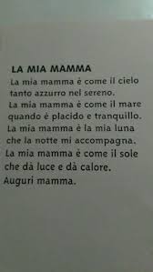 Dedicato Alla Mamma Poesie Mamma Festa Della Mamma Idee Per La Festa Della Mamma