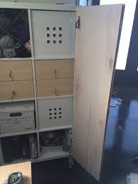 How To Add Doors To Kallax Craft Cabinet Ikea Hackers Kallax Ikea Ikea Diy Ikea Hackers