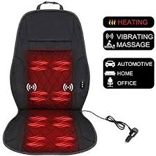 Amazon Com Seg Cojin De Asiento De Coche Con Calefaccion Directa Funda De Asiento De Masaje Con Vibracion Almohadilla C Asientos De Coche Cojines Oficinas