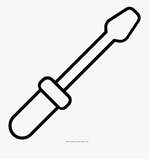 In total we have 16 coloring pages in tools. Screwdriver Coloring Page Dibujo De Destornillador Para Colorear Free Transparent Clipart Clipartkey