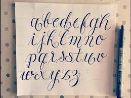 Network with fellow lettering & calligraphy artists. How To Write In Modern Calligraphy Cursive Fancy Letters For Beginners Youtube