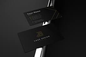 The best business card mockup that will help you showcase your business designs with ease. Free 10 Dark Business Card Mockups Free Design Resources