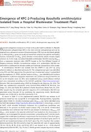 It is named after the french bacteriologist didier raoult. Emergence Of Kpc 2 Producing Raoultella Ornithinolytica Isolated From A Hospital Wastewater Treatment Plant Antimicrobial Agents And Chemotherapy