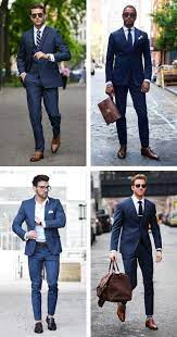 There are a couple of answers to the question above. Blue Suit Brown Shoes How To Nail The Look Styles Of Man