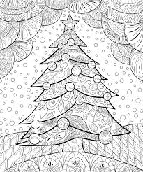 Keywords:trees, tree, on our website, we offer you a wide selection of coloring pages, pictures, photographs and handicrafts. Adult Coloring Book Page A Christmas Tree With Decoration Ornaments For Relaxing Zentangle Stock Vector Illustration Of Adult Activityzen 119867911