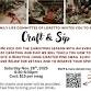 Craft & Sip event image