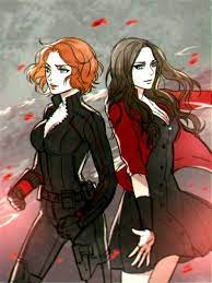Hypnotizing & foot worshiping scarlet witch & black widow. Fanart Of Black Widow And Scarlet Witch Marvel Superheroes Marvel Comics Scarlet Witch Marvel
