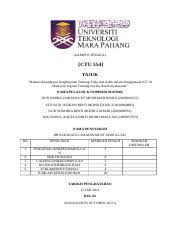 Pengurusan pembelajaran ( tajuk : Kertas Kerja Group 2 As2032a Ctu554 Ict Docx Kampus Jengka Ctu 554 Tajuk U201cbahana Kurangnya Penghayatan Tentang Etika Dan Adab Dalam Penggunaan Course Hero