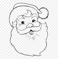 Santa Claus Face Coloring Pages Face Of Santa Claus Draw Santa Claus Face Free Transparent Png Clipart Images Download Add two eyes and a little round nose on the line where the circles connect. santa claus face coloring pages face of