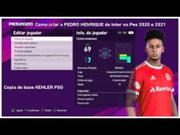 Tarjeta roja pedro henrique internacional. Como Criar O Pedro Henrique Do Inter No Pes 2020 E 2021 Youtube