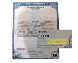 County Of Merced Certificate Of Live Birth Ready For Apostille Folletos