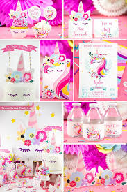Unicorn eyelash template 3 unicorn lashes unicorn svg unicorn backdrop decoration unicorn face unicorn eyelashes unicorn eyelashes svg. Unicorn Birthday Party Printable Set Press Print Party