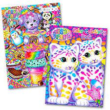 Lisa frank coloring pages black and white maybe you also like coloring pages are funny for all ages kids to develop focus, motor skills, creativity and color recognition. Lisa Frank Coloring And Activity Book Set 2 Books Walmart Canada