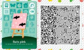 Sleepyaomori Bat Pattern Animal Crossing Animal Crossing Qr Qr Codes Animal Crossing