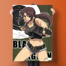 Black Lagoon Worth Watching | Black Lagoon Manga Finished | Anime Like Black  Lagoon - Painting & Calligraphy - Aliexpress