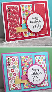 Visit to my other chan. Birthday Cards Made With Pretty Papers Simple Birthday Cards Birthday Cards Diy Kids Birthday Cards