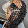 Short blonde hairstyles for black women. 1