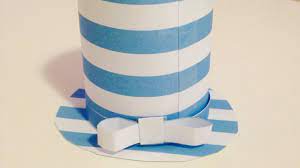 Make your hat taller or shorter by cutting a larger or smaller circle into the paper. How To Create A Cute Paper Top Hat Diy Crafts Tutorial Guidecentral Youtube