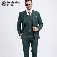 Unfollow slim fit mens suits to stop getting updates on your ebay feed. 2021 Wholesale Men Slim Fit Dark Green Suit S 2xl 2017 Fashion One Button Mens Suits With Pants For Wedding Groom Dt387 From Blueberry15 58 88 Dhgate Com