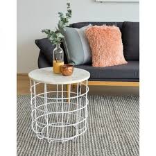 Wire Basket Coffee Table Home Decor Table Home Remodeling