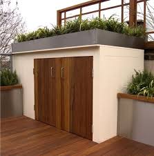 Storage With Green Roof On Roof Terrace Tuin Ideeen Tuinbank Tuin