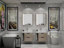 Our showroom features vanities made from solid wood materials and natural marble. China Oem Manufacturer Small Bathroom Vanity Sink Combo Double Drawer Wall Mount Melamine Bathroom Cabinet 2016060 Kazhongao Manufacturers And Suppliers Kazhongao