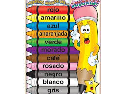 List Of Colors In Spanish Spanish To English