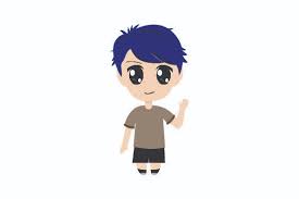 Download Chibi Anime Boy Svg Cut File By Creative Fabrica Crafts Creative Fabrica SVG Cut Files