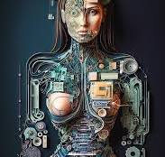 The Future of AI 02 Robot Woman by Matthias Hauser
