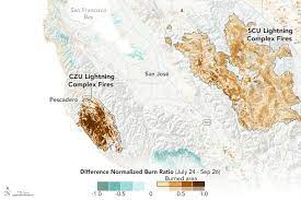 Fire perimeter and hot spot data: Assessing California Fire Scars