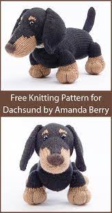 When it comes to finding sites that offer free knitting patterns, the internet is loaded of them. Free Knitting Pattern For Dachshund By Amanda Berry Toy Puppy Dog Softie Size 26 Knitting Patterns Free Dog Animal Knitting Patterns Knitting Patterns Toys