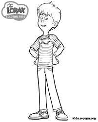 lorax coloring page get pages coloriage spiderman