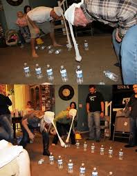 This Looks Too Funny Would Have To Have Multiple Hose For The Tennis Balls Though All Those Heads In One Christmas Party Games Family Games Family Parties