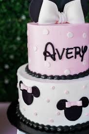 Minnie Mouse Birthday Ideas For 2 Year Old Daughter Oh Two Dles Minnie Birthday Party Minnie Birthday Baby Girl Birthday Cake Baby Girl Birthday