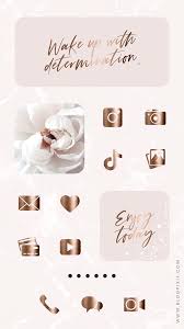 App Icons Rose Gold Ios 14 Blush Pink App Covers Ios 14 Widgets Aesthetic Iphone Home Screen Ios14 Icon Pack Blog Pixie App Icon Gold App Iphone Wallpaper App