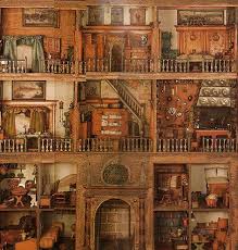 1639 German Doll House Doll House Miniatures German Dolls