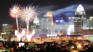Rozzi S Did What They Do Best By Exploding Something Fiercely Beautiful In The Sky Nashville New Years Eve Cincinnati Skyline Nashville New Years