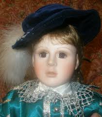 Morgan Brittany Collectible Dolls THE BLUE BOY 21" Doll