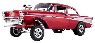 Please ask any questions before buying. Acme Diecast A1807008 1 18 Scale 1957 Chevrolet Bel Air Rat Fink Mr Gasser Diecast Model Summit Racing