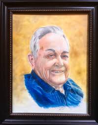 WW2 veteran Len's tribute artwork and model