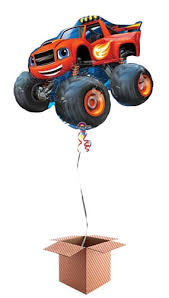 Balloon ideas balloon arch balloon decorations. Blaze Helium Foil Giant Balloon Inflated Balloon In A Box Partyrama