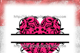 Save your favorites and make them later. Decorative Heart Split Border For Monogram And Text In Jpg Png Svg Eps Dxf For Cricut Silhouette Valentine S Day Love Diy Swirl Doodle Download Free Svg Files Creative Fabrica