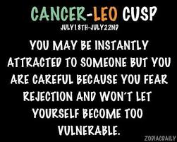 When you meet a leo man who seems to be a bit more reserved or cautious then it could be that he is on the cusp of cancer. Shruti Khanna Cancer Leo Cusp Cusp Of Oscillation Facebook