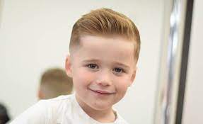 Part your child's hair down the center as usual, then use a comb and brush the hair. 30 Hairstyles For Boys Cool Styles For 2021