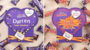 My boyfriend's birthday is a few days after valentine's day, and three years ago i wanted to gift him something extra thoughtful and personalized in addition to a physical gift, so i decided. Personalised Cadbury Boxes Are The Ultimate Valentine S Day Present