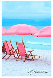 Pin It Monday Pink Umbrellas Pink Beach Pink Umbrella Beach