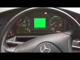 Voyant tableau de bord mercedes. Jiji Be Presentation Du Poste De Conduite D Une Mercedes Intouro Youtube