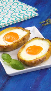 Unerwartetete Kombination Spiegelei In Der Backkartoffel Video Video Essensrezepte Rezepte Essen Rezepte