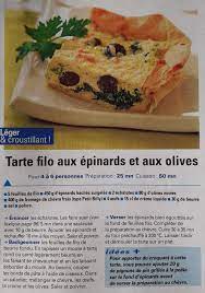 Tarte Fine Epinards Olives Fromage De Chevre Frais Tarte Fine Fromage De Chevre