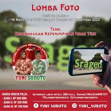 Itulah beberapa daftar link grup wa artis tik tok, tiktokers dan tik tok followers indonesia 2021. Dibuka Lagi Paslon Yuni Suroto Gelar Lomba Artikel Foto Dan Stiker Wa Simak Persyaratan Dan Ketentuannya Berikut Joglosemar News